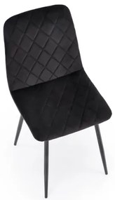 Scaun de dining ORIS, 1 buc., negru