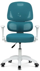 Scaun de birou Autronic KA-K1063 BLUE, albastru