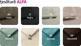Canapea, muştar, model dreapta, NATIK NEW