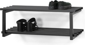 Pantofar negru suspendat din metal 71x26x34 cm Marco – Spinder Design