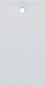 Cadita de dus rectangulara Geberit Olona alb 140x90 cm