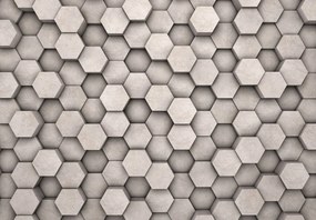 Fototapet - Hexagoane (147x102 cm)