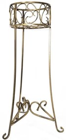 Suport de flori 88x28 cm auriu