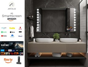 Oglindă LED cu iluminare M14 premium