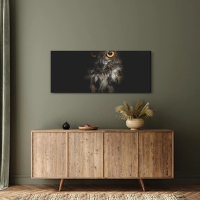 Tablou cu bufnița (120x50 cm)