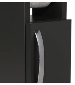 Dulap cu suport de hârtie igienică STAR 65x15 cm antracit