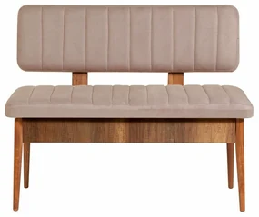 Bancă Vina Stone and Walnut