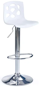 Scaun tip bar Hilma (alb). Promo -7%. 770280