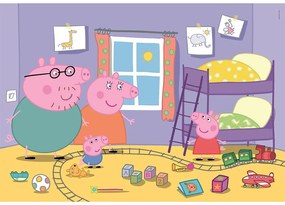 Purcelușa Peppa Play Room Puzzle maxi Clementoni 60 de piese