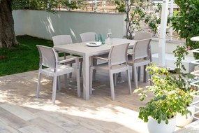 DAVIDE masă din plastic , gri