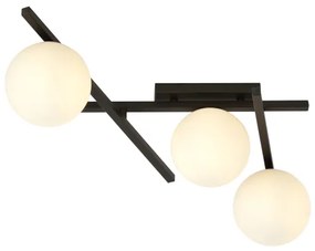 Plafonieră SMART 3xE14/10W/230V negru/alb