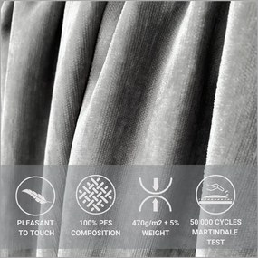 Pat matrimonial gri deschis tapițat cu spațiu de depozitare cu somieră 200x200 cm Aruba L – Maison de Rêve