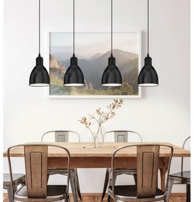 Lustră Eglo 49466 PRIDDY 4xE27/60W/230V