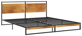 324867 vidaXL Cadru de pat, 180 x 200 cm, metal
