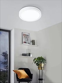 Eglo 78668 - Plafonieră LED FUEVA LED/17W/230V Ø 21 cm albă