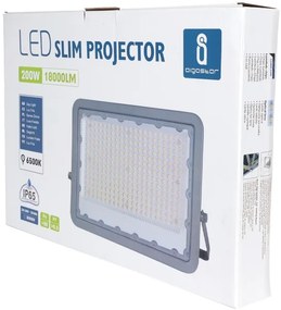 Proiector LED Aigostar LED/200W/230V gri 6500K IP65