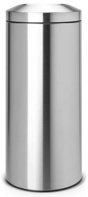 Coș de gunoi argintiu mat din oțel 30 l Flame Guard – Brabantia