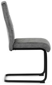 Set de scaune de sufragerie Vintage DCL-D1275GREY4, 4 buc