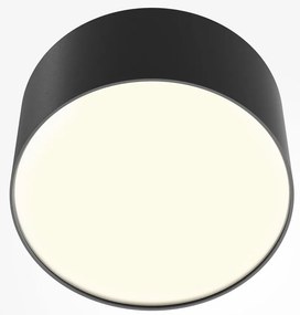 Mini Plafoniera LED design tehnic Zoom D-12cm 3000K negru
