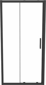 Usa glisanta cu segment fix 100 cm negru mat Ideal Standard Connect 2 K9273V3