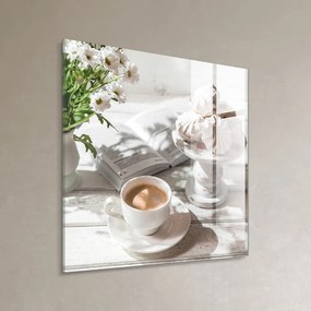 Tablou din sticlă 30x30 cm Meringue – Styler