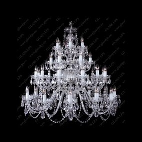 Candelabru XL cu 36 brate Cristal Bohemia