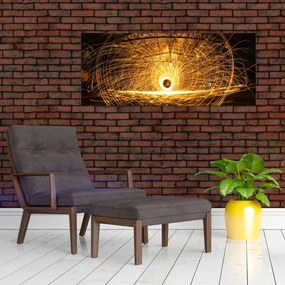 Tablou - Disc luminos (120x50 cm)