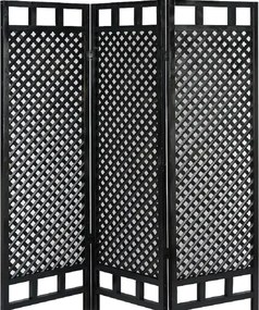 Panou paravan,separator, Maryln culoare negru,160cm