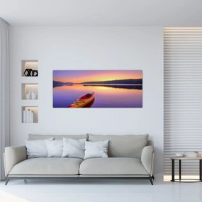 Tablou - Kayak pe lac (120x50 cm)