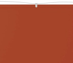 Copertina verticala, teracota, 140x360 cm, tesatura Oxford Terracota, 140 x 360 cm