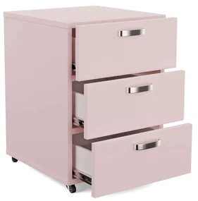 Containere sub birou - Roz