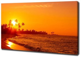Tablou pe pânză Sunset beach