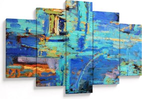 Tablou - pictură abstractă în ulei (150x105 cm)