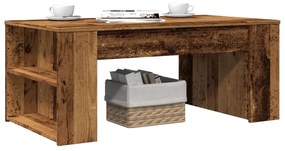 vidaXL Măsuță de cafea, lemn vechi, 102x55x42 cm, lemn prelucrat
