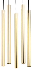 Lustra cu 5 pendule design minimalist Sicilia plus alama