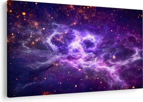 Tablou - Universul violet (90x60 cm)