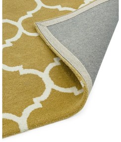 Covor galben ocru handmade din lână 160x230 cm Albany – Asiatic Carpets