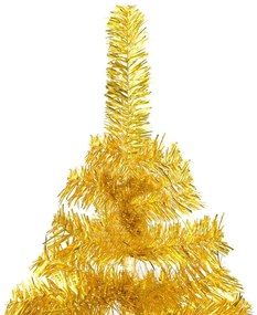 Brad artificial auriu, 120cm 230ramuri