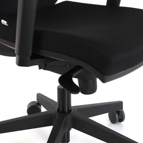 Scaun de birou Evita, negru