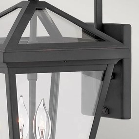 Quintiesse QN-ALFORD-PLACE2-S-MB - Aplică de perete exterioară ALFORD S 2xE14/40W/230V IP44