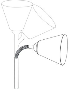 Lampă de perete 1xE14/20W JUNUS 230V Paulmann 95427