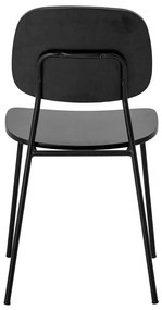 Scaun de dining negru Monza - Bloomingville