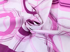 Lenjerie de pat din bumbac KATIE roz Dimensiune lenjerie de pat: 70 x 90 cm | 140 x 200 cm