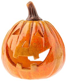 Sfeșnic din ceramică cu model de Halloween Pumpkin – Dakls