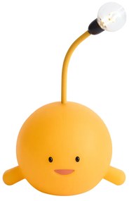 Lampă de masă modernă galbenă cu LED reîncărcabilă - Bulby