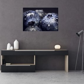 Tablou cu fructe cu picături de apă (90x60 cm)