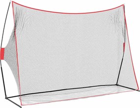 vidaXL Instrument de antrenament golf Negru 314 x 92 x 214 cm