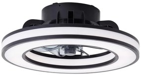 Ventilator LED RGBW dimabil de tavan Brilliant MONDELLO LED/26W/230V + telecomandă