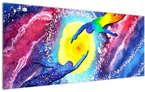Tablou - Atingere (120x50 cm)