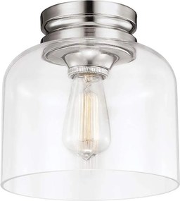 Feiss FE-HOUNSLOW-F-PN - Plafonieră HOUNSLOW 1xE27/60W/230V crom lucios